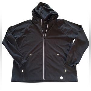 Outerknown Men’s Active Full-Zip Hooded Jacket Black Size L Like New Orig $198